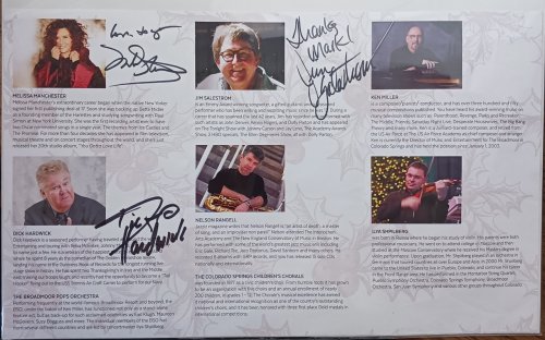 A CLASSIC BROADMOOR CHRISTMAS. SIGNED PROGRAM OF THE BROADMOOR HOTEL CHRISTMAS SHOW, DECEMBER 2015.