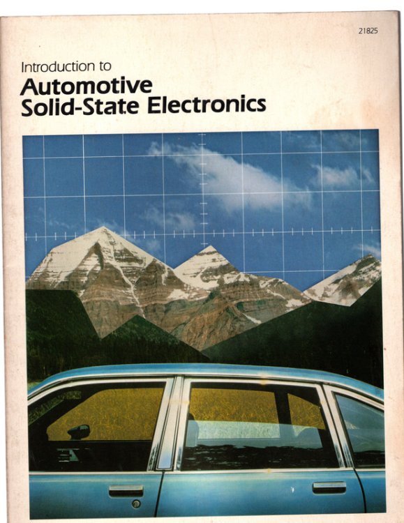 INTRODUCTION TO AUTOMOTIVE SOLID-STATE ELECTRONICS