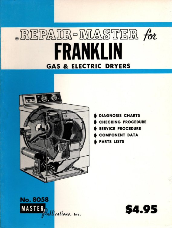 Repair-Master for Franklin Gas & Electric Dryers