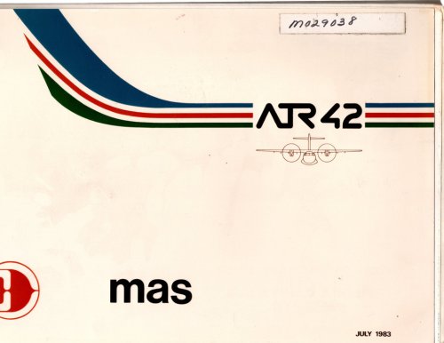 ATR 42 MAS Aircraft Specifications Manual