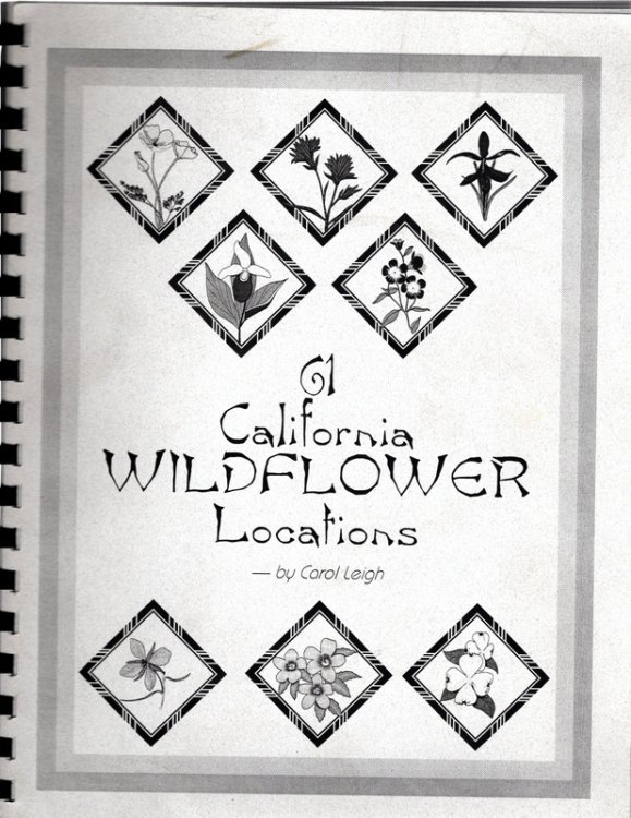 61 CALIFORNIA WILDFLOWER LOCATIONS