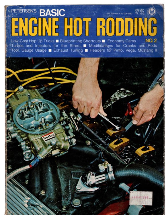 PETERSEN'S BASIC ENGINE HOT RODDING No. 2. Vintage Automotive Performance Book.