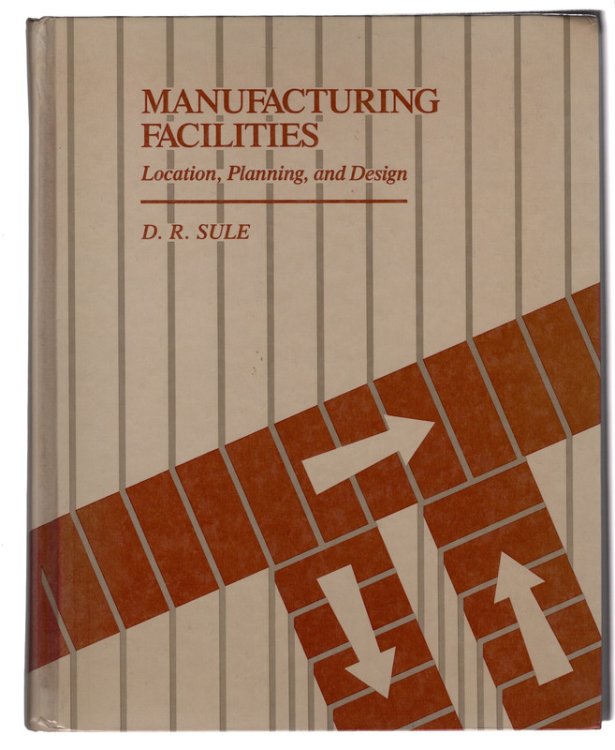 Manufacturing facilities: Location, planning, and design