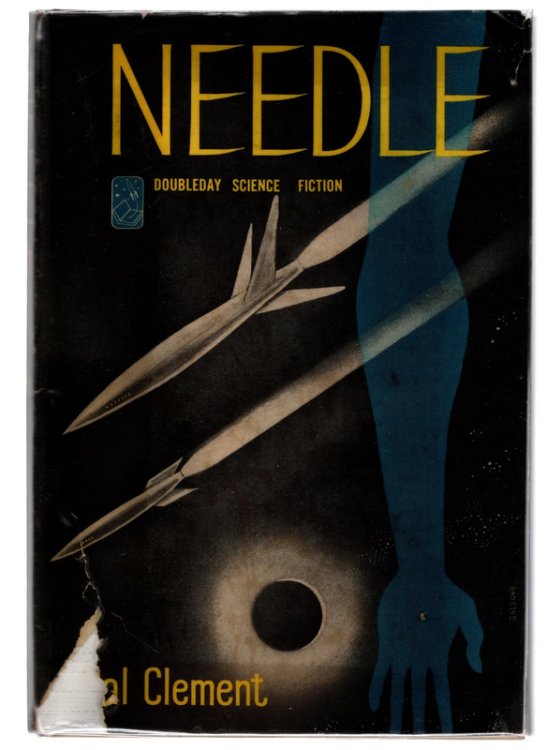 NEEDLE by Hal Clement. BOOK CLUB EDITION HARDCOVER WITH ORIGINAL JACKET. Garden City: Doubleday, 1950.