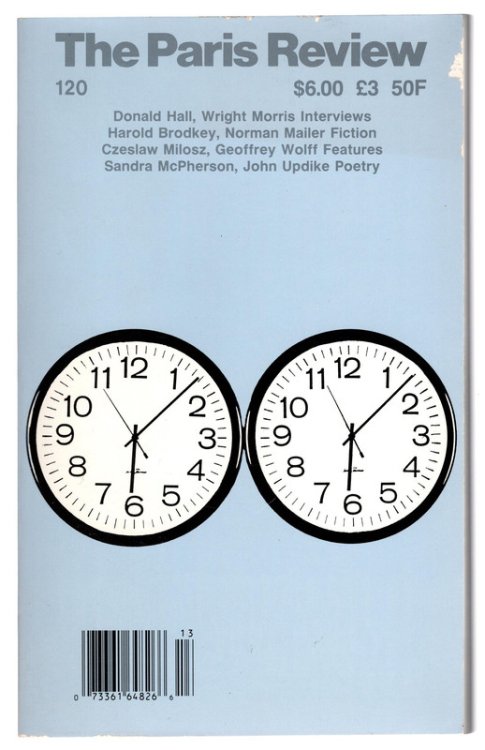 The Paris Review, Vol. 33, No. 20, Fall 1991. Featuring interviews with Donald Hall and Wright Morris and stories by Norman Mailer, John Updike and more.