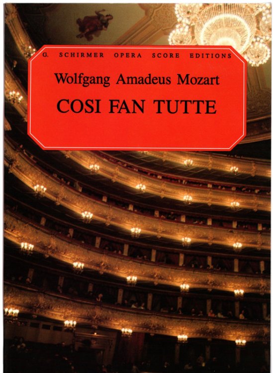 Cosi fan Tutte: Vocal Score