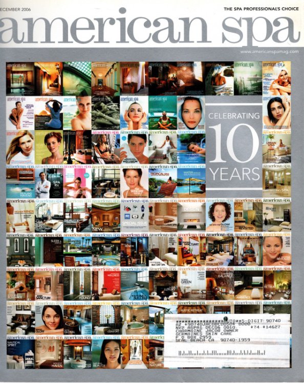 AMERICAN SPA MAGAZINE DECEMBER 2006, VOL 10, NO 12: 