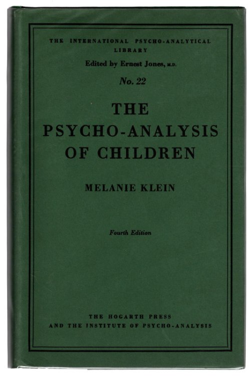 The Psycho-Analysis of Children