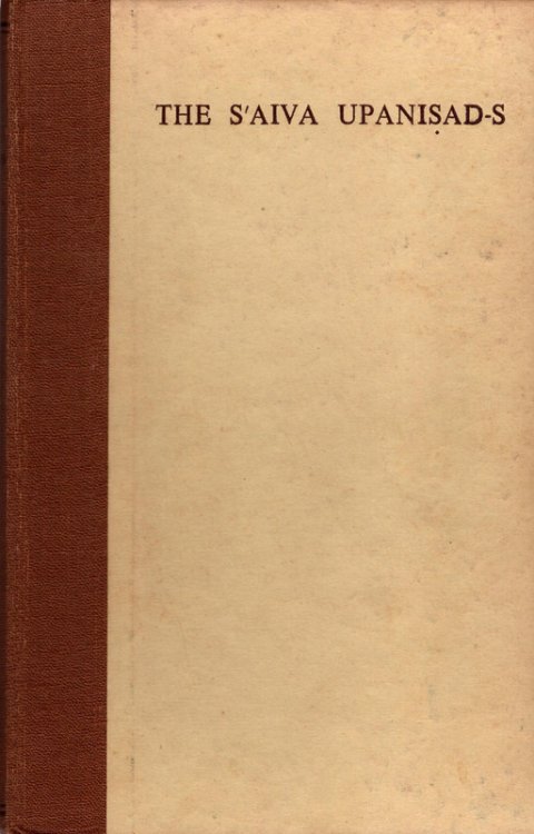 The S'aiva Upanisad-S