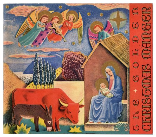 The Golden Christmas Manger