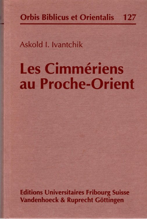 Les Cimmeriens Au Proche-orient (Hermann,gesammelte Und Nachgelassene Werke, 127) (German Edition)