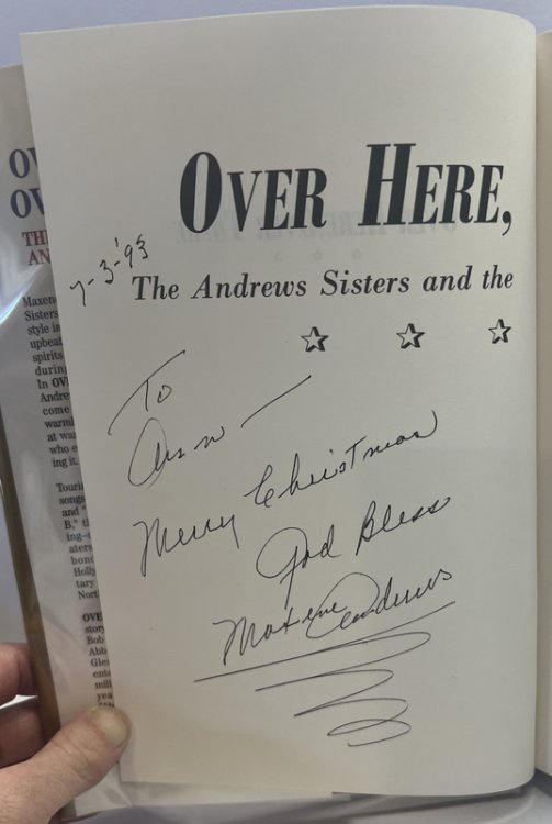 Over Here, over There: The Andrews Sisters and the Uso Stars in World War II (Zebra Books)