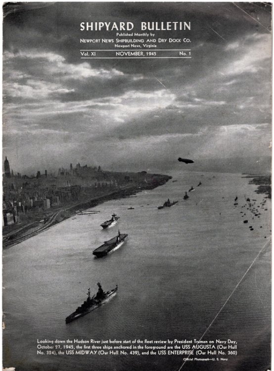 Shipyard Bulletin, November, 1945