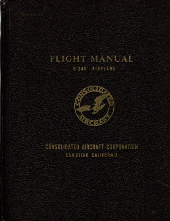 Flight Manual B-240 Airplane