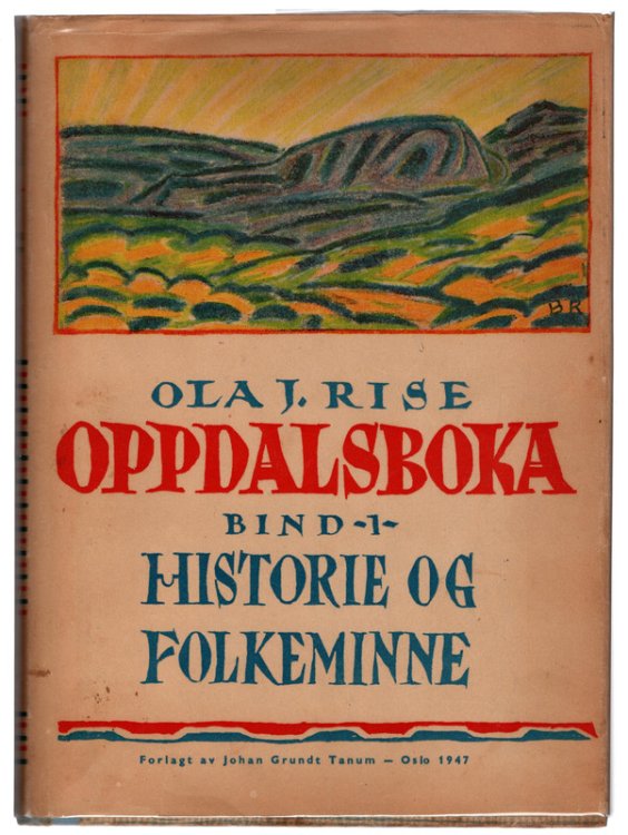 Oppdalsboka bind 1 Historie Og Folkeminne