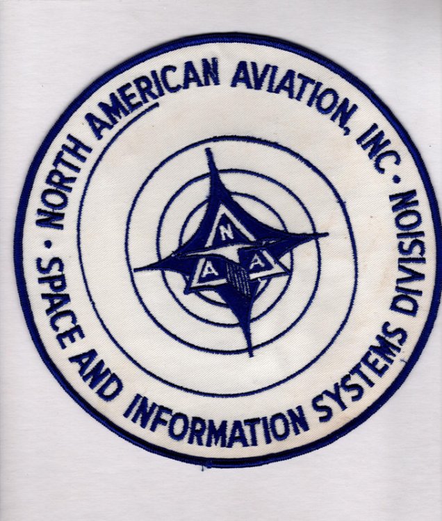North American Aviation, Inc. Space And Information Systems Division Patch