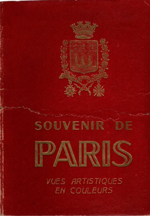 Souvenir De Paris Vues Artistiques En Couleurs