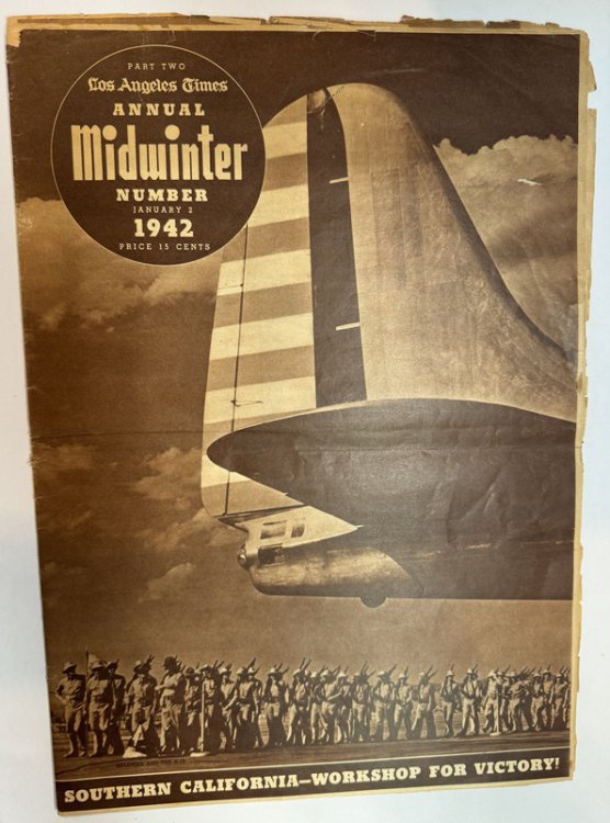 Los Angeles Times Annual Midwinter Number, Part Two, January 2, 1942.
