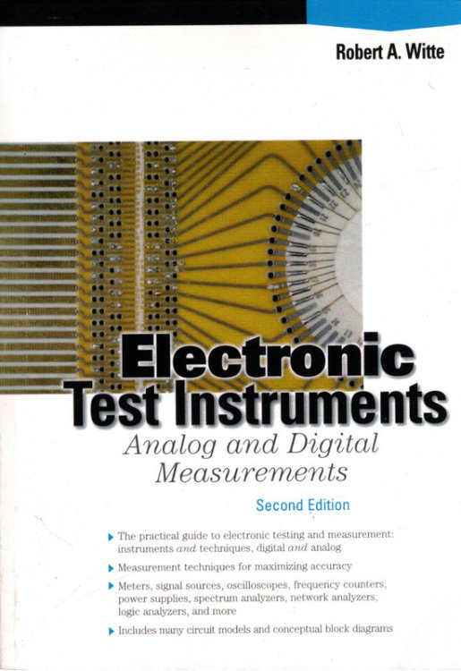 Electronic Test Instruments: Analog and Digital Measurements