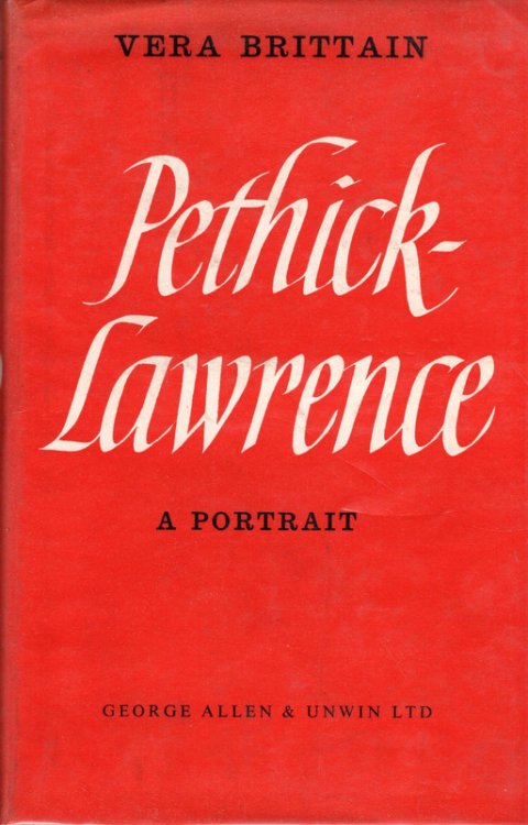 Pethick-Lawrence A Portrait