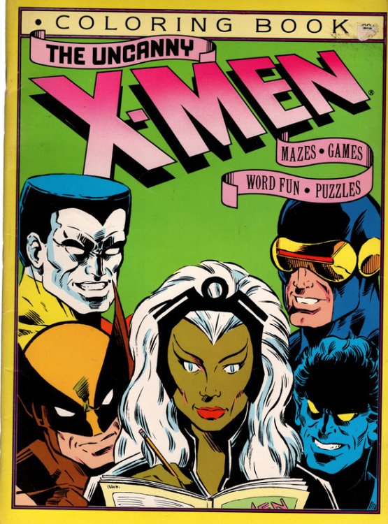 The Uncanny X-men Coloring Book