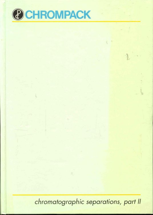 Chromatographic Separations, Part II