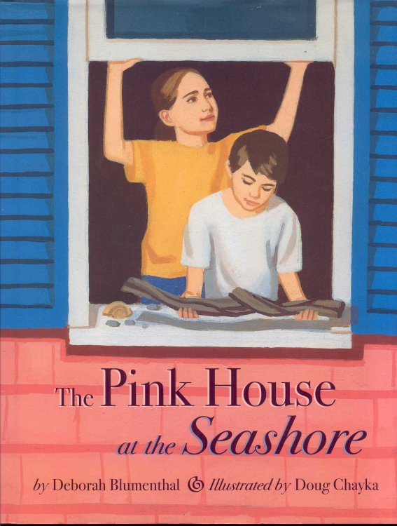 The Pink house at the Seashore