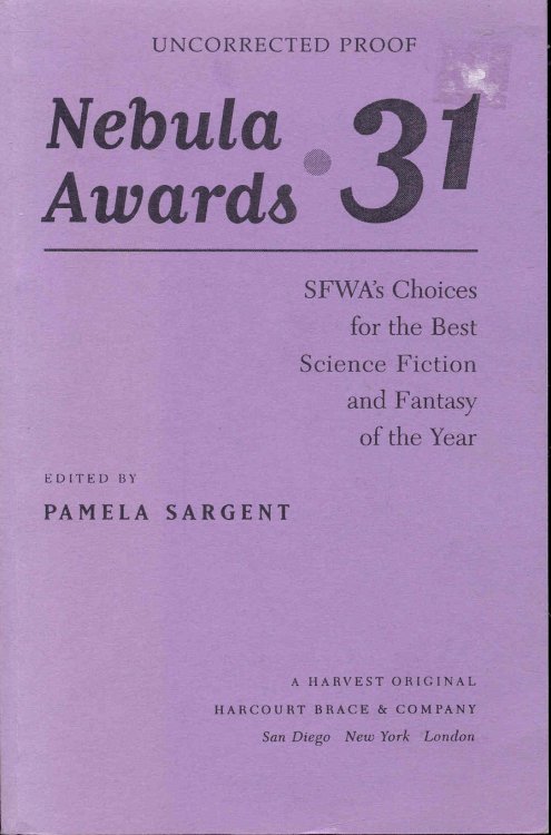 Nebula Awards 31: SFWA's Choices for the Best Science Fiction and Fantasy of the Year