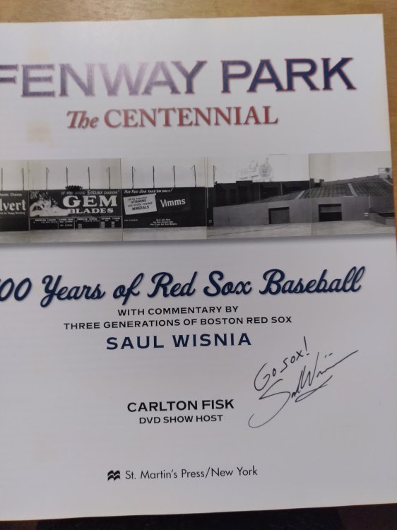Fenway Park: The Centennial - 100 Years of Red Sox Baseball