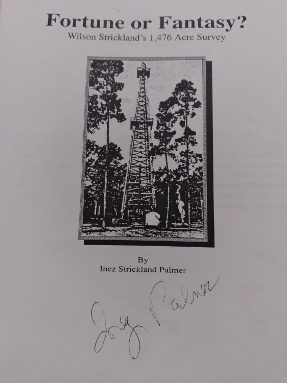 Fortune or Fantasy: Wilson Strickland's 1,476 Acre Survey