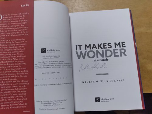 It Makes Me Wonder: A Memoir