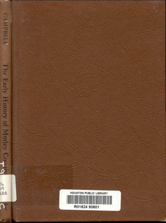The Early History of Motley County