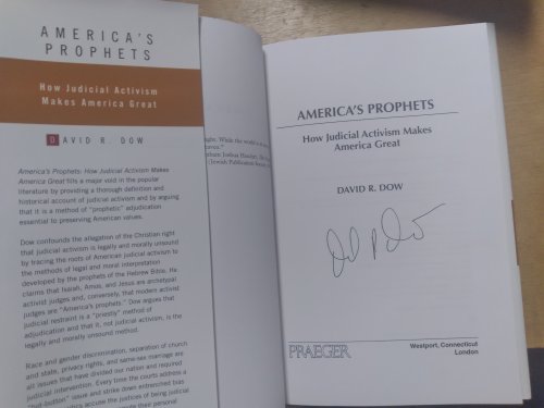 AMERICA'S PROPHETS: How Judicial Activism Makes America Great