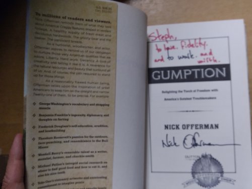 GUMPTION: Relighting the Torch of Freedom with America's Gutsiest Troublemakers