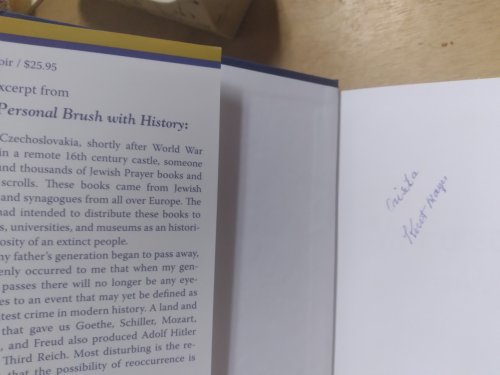 My Personal Brush With History
