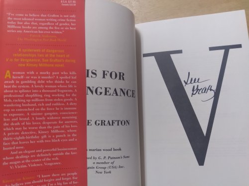 V is for Vengeance