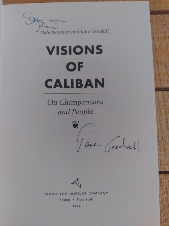 Visions of Caliban: On Chimpanzees and People