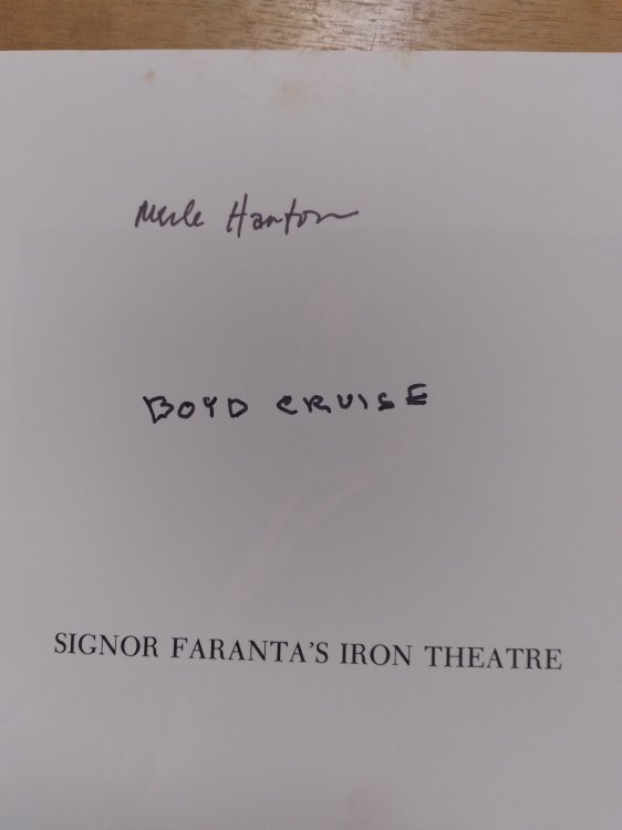 Signor Faranta's Iron Theatre