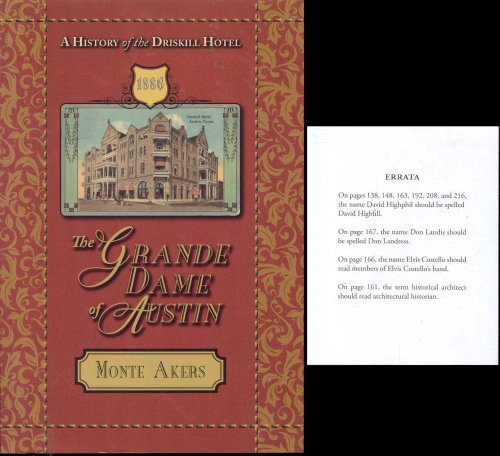 The Grande Dame of Austin: A History of the Driskill Hotel