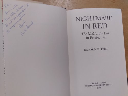 NIGHTMARE IN RED: The McCarthy Era in Perspective