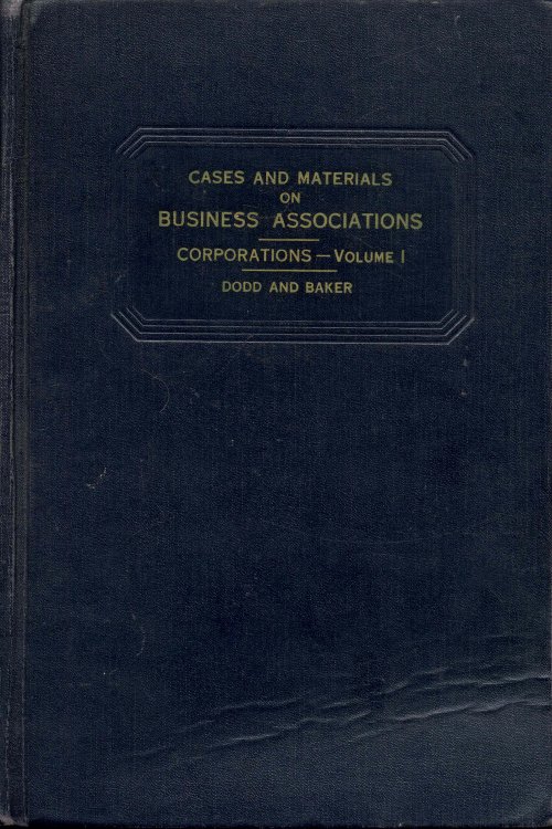 Image for Cases on Business Associations: Volume One - Corporations Cases on Business Associations: Volume One - Corporations