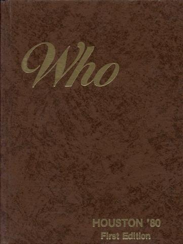 Image for Who Houston '80 Who Houston '80