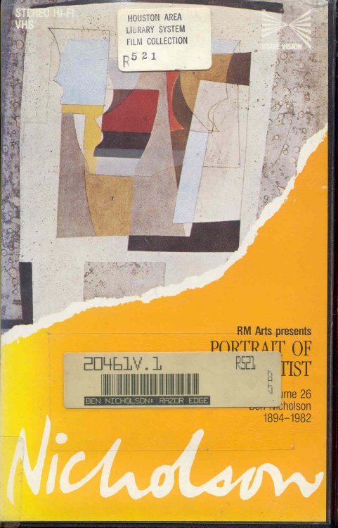 Portrait of an Artist: Ben Nicholson, 1894-1982
