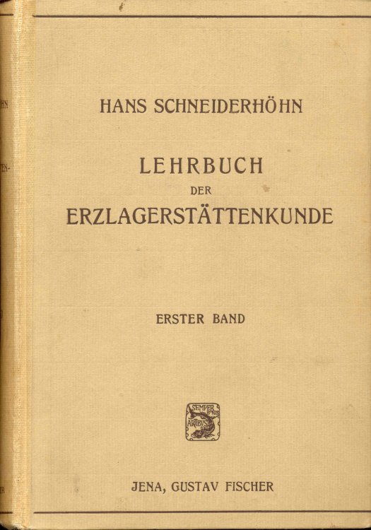 Lehrbuch der Erzlagerstattenkunde