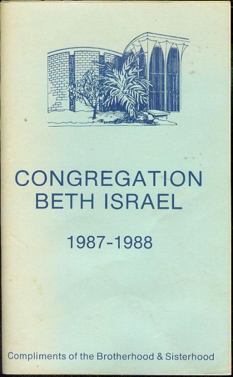 Congregation Beth Israel 1987-1988