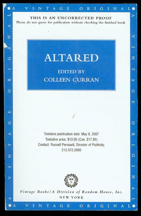 Altared: Bridezillas, Bewilderment, Big Love, Breakups, and What Women Really Think About Contemporary Weddings