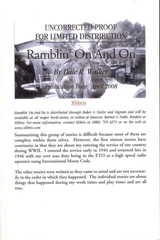 Image for Ramblin' On And On Ramblin' On And On