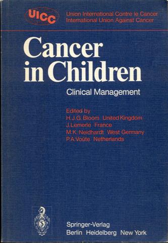 Cancer in Children: Clinical Management
