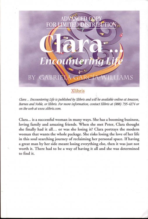 Clara . Encountering Life