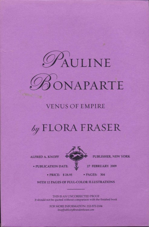 Pauline Bonaparte: Venus of Empire